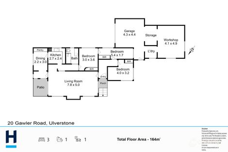 20 Gawler Rd, Ulverstone, TAS 7315