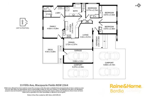 Property photo of 33 Fifth Avenue Macquarie Fields NSW 2564