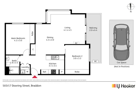 Property photo of 503/17 Dooring Street Braddon ACT 2612