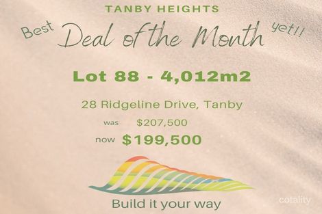 Lot 88 Ridgeline Dr, Tanby, QLD 4703