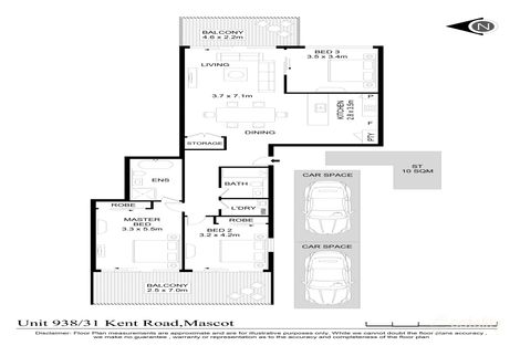 Property photo of 938/31 Kent Road Mascot NSW 2020
