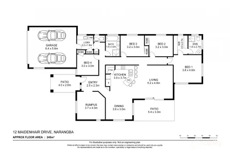 Property photo of 12 Maidenhair Drive Narangba QLD 4504