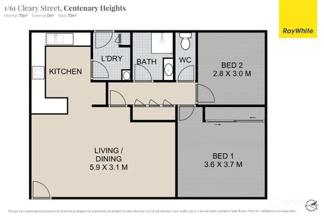 Property photo of 1/61 Cleary Street Centenary Heights QLD 4350