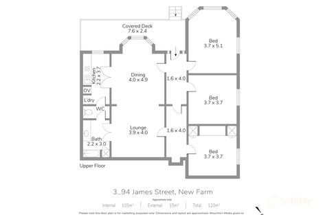 Property photo of 3/94 James Street New Farm QLD 4005