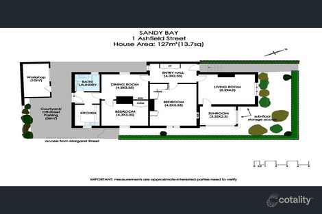 Property photo of 1 Ashfield Street Sandy Bay TAS 7005