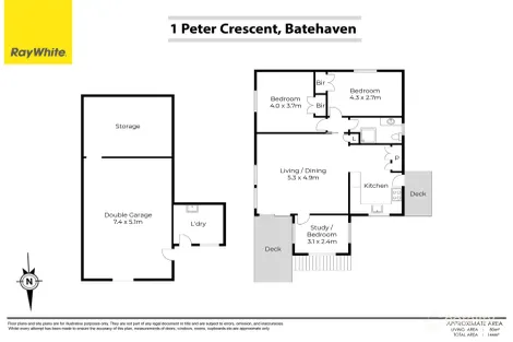 Property photo of 1 Peter Crescent Batehaven NSW 2536