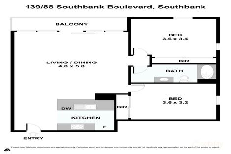 139/88-98 Southbank Bvd, Southbank, VIC 3006