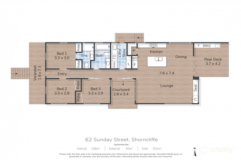 Property photo of 62 Sunday Street Shorncliffe QLD 4017