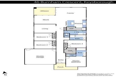 Property photo of 46 Burnham Crescent Keysborough VIC 3173