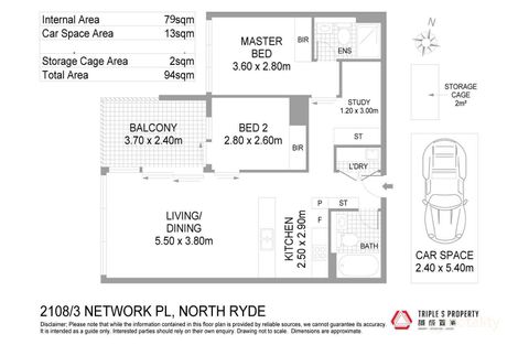 Property photo of 2108/3 Network Place North Ryde NSW 2113