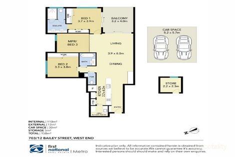 Property photo of 703/12 Bailey Street West End QLD 4101