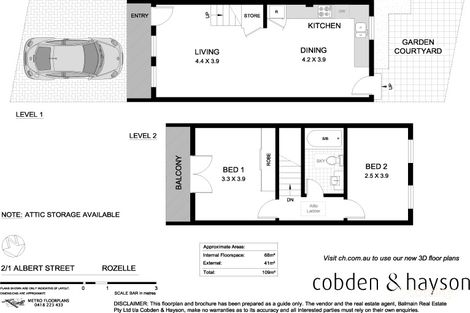 Property photo of 2/1 Albert Street Rozelle NSW 2039