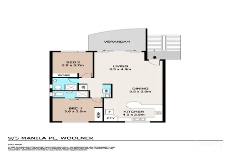 Property photo of 9/5 Manila Place Woolner NT 0820