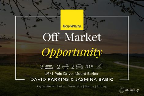 Property photo of 19/1 Polo Drive Mount Barker SA 5251