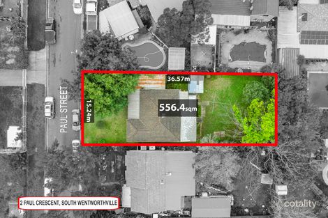 Property photo of 2 Paul Crescent South Wentworthville NSW 2145