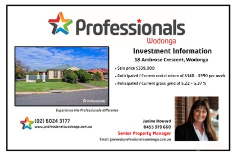 18 Ambrose Cres, West Wodonga, VIC 3690