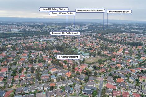 Property photo of 1 Paperbark Crescent Beaumont Hills NSW 2155