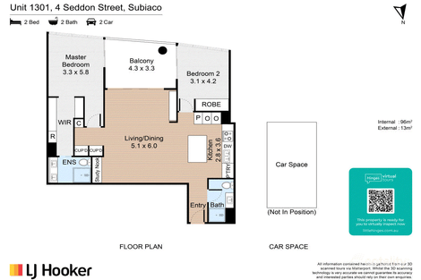 Property photo of 1301/4 Seddon Street Subiaco WA 6008