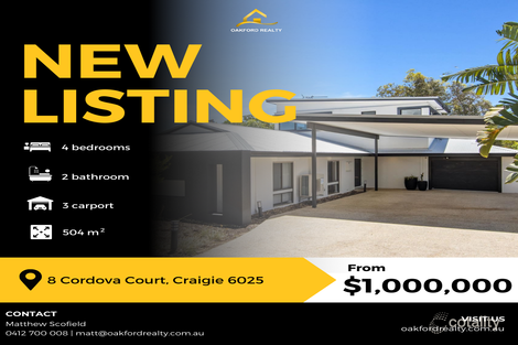 8 Cordova Ct, Craigie, WA 6025