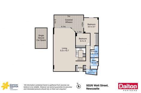 502/6 Watt St, Newcastle, NSW 2300