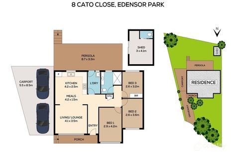 Property photo of 8 Cato Close Edensor Park NSW 2176