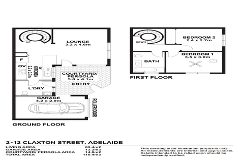 Property photo of 2/12 Claxton Street Adelaide SA 5000