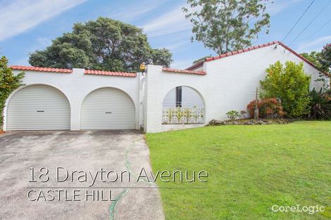 Property photo of 18 Drayton Avenue Castle Hill NSW 2154