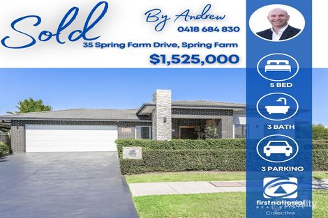 Property photo of 35 Spring Farm Drive Spring Farm NSW 2570