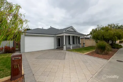 61 SWITCHBACK PDE, WEST BUSSELTON, WA 6280