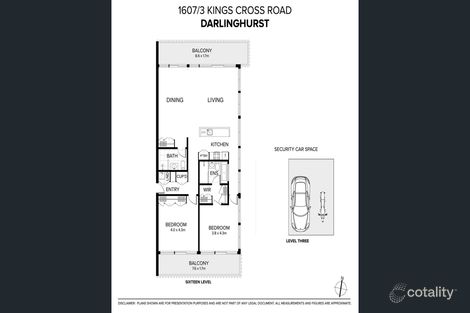 Property photo of 1607/3 Kings Cross Road Darlinghurst NSW 2010