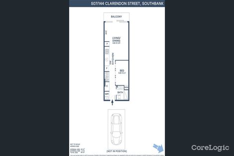 Property photo of 507/144 Clarendon Street Southbank VIC 3006