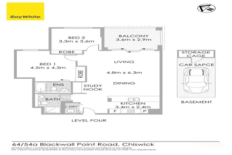 Property photo of 64/54A Blackwall Point Road Chiswick NSW 2046
