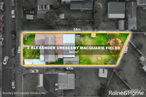 Property photo of 2 Alexander Crescent Macquarie Fields NSW 2564