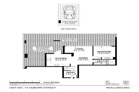 901/14 Auburn St, Wollongong, NSW 2500