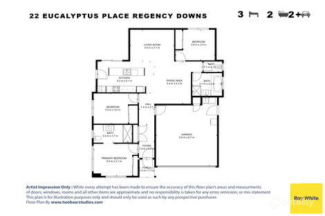 Property photo of 22 Eucalyptus Place Regency Downs QLD 4341