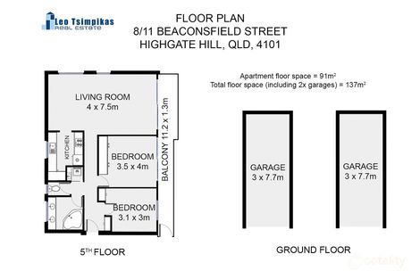 Property photo of 8/11 Beaconsfield Street Highgate Hill QLD 4101