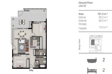 Property photo of 2/2-4 George Street Warwick Farm NSW 2170
