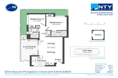 Property photo of 3/14 Mount Prospect Crescent Maylands WA 6051