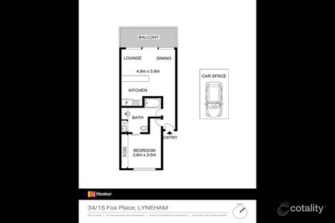 Property photo of 34/15 Fox Place Lyneham ACT 2602