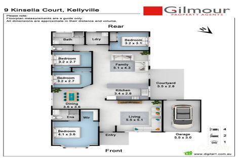 Property photo of 9 Kinsella Court Kellyville NSW 2155