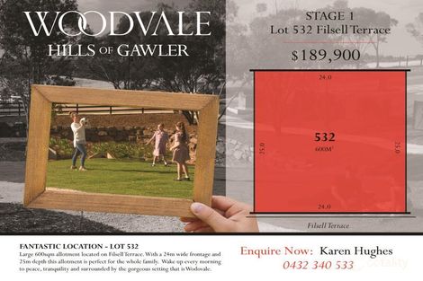 Lot 532 Filsell Tce, Gawler South, SA 5118