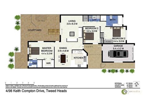 Property photo of 4/98-102 Keith Compton Drive Tweed Heads NSW 2485