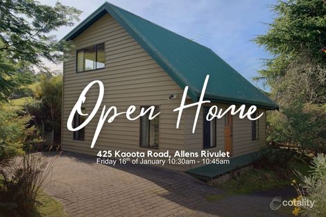 425 Kaoota Rd, Allens Rivulet, TAS 7150
