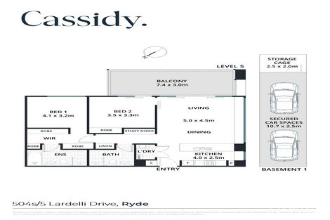 504s/5 Lardelli Dr, Ryde, NSW 2112