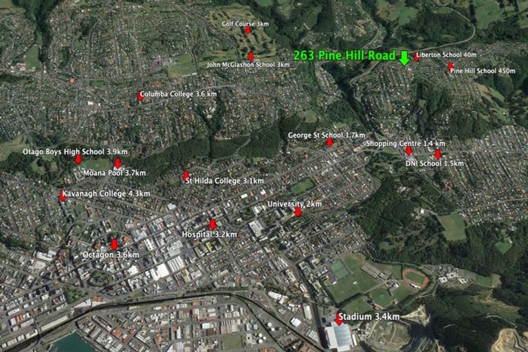 Photo of property in 263 Pine Hill Road, Liberton, Dunedin, 9010