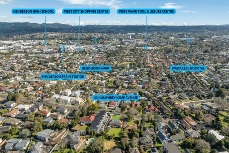 Photo of property in 23 Humphrey Kemp Avenue, Henderson, Auckland, 0612