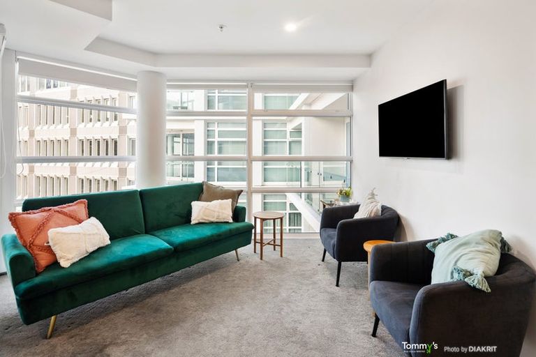 Photo of property in Pinnacle Apartments, W602/160 Victoria Street, Te Aro, Wellington, 6011