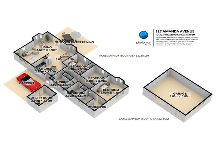 Photo of property in 127 Amanda Avenue, Dinsdale, Hamilton, 3204