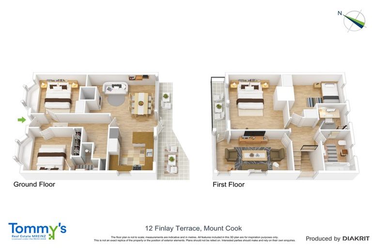 Photo of property in 12 Finlay Terrace, Mount Cook, Wellington, 6021