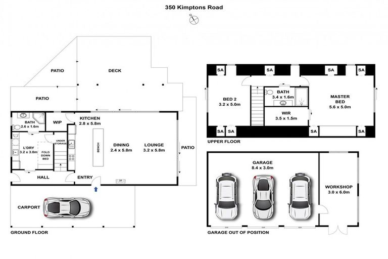 Photo of property in 350 Kimptons Road, Clevedon, Manurewa, 2576